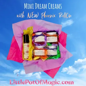 The Mini Dream Creams Taster Box with New Phoenix Roll-On