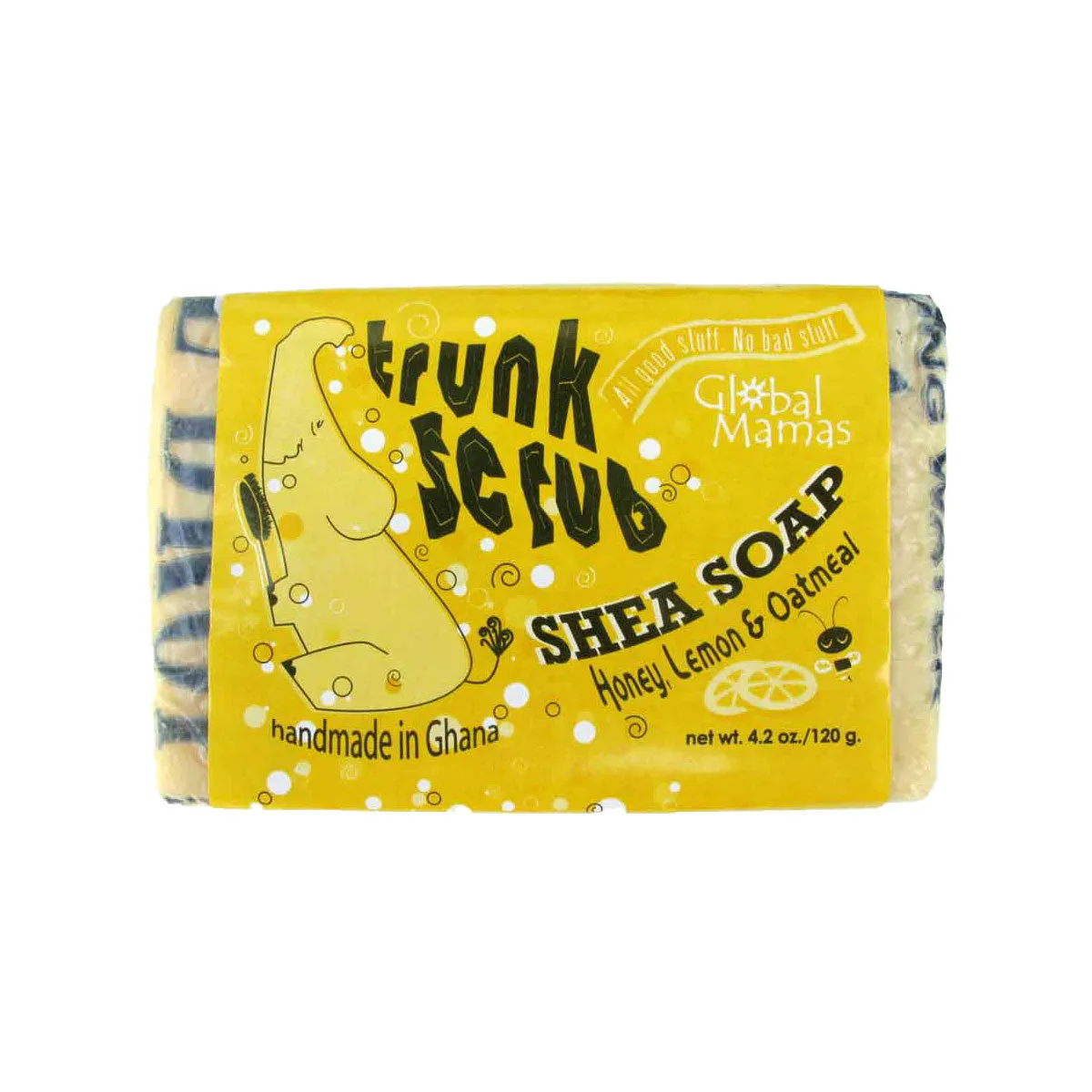 Trunk Scrub Shea Soap -Honey Lemon/Oatmeal Global Mamas