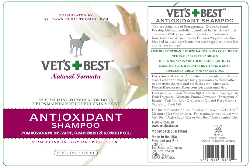 Vet's Best Antioxidant Shampoo (Spa Range)