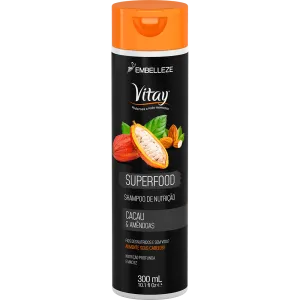 Vitay Shampoo Superfood Cocoa And Almonds 300ml