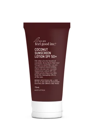 WE ARE FEEL GOOD INC Coconut Sunscreen SPF 50  75ml